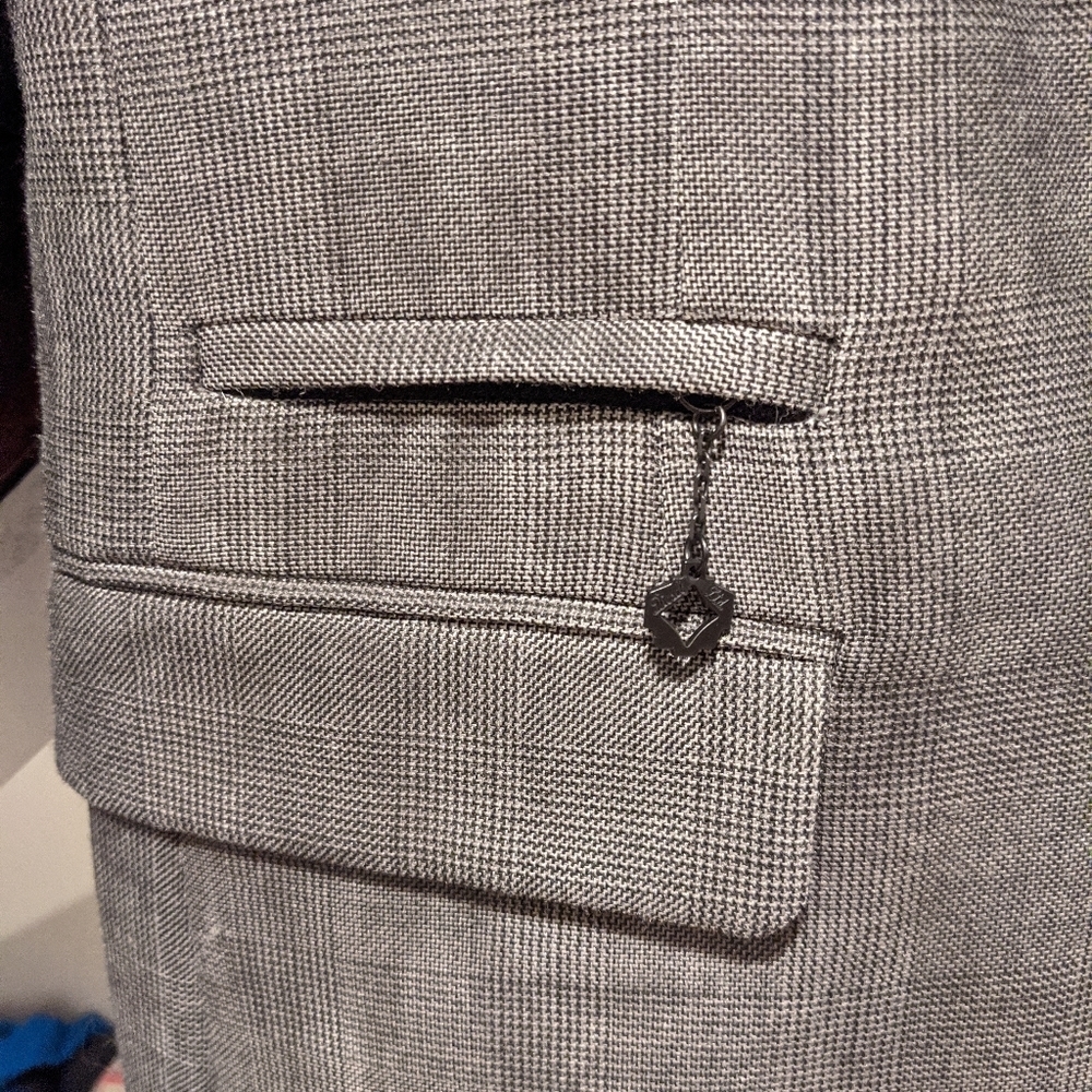 Diesel Grey Dinner Suit Jacket NWOT - Picture 6 of 8